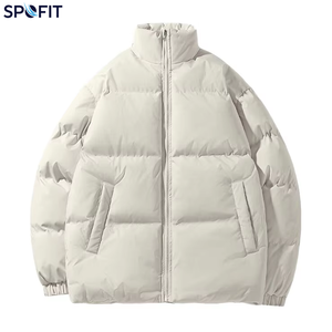 Nueva Chaqueta Bomber Acolchada con Revestimiento Brillante para Hombre y Mujer, Impermeable y Resistente al Viento, con Logotipo Frontal, Estilo Urbano, Servicio OEM - Product Image 1