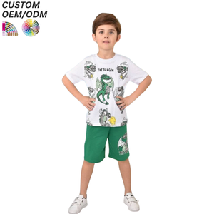 Camiseta de Verano Personalizada para Bebés, Camiseta de Algodón de Diseño para Niños, Manga Corta, Informal, Transpirable, Talla Grande, Top de Moda - Product Image 6