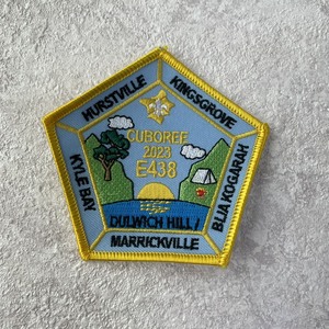 Écusson brodé personnalisé de qualité supérieure pour scouts, thermocollant pour chapeaux et vêtements - Product Image 4