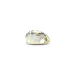 Premium 3 Carat Oval Cut Loose Yellow Sapphire Gemstone for Fine Jewelry - Product Image 3