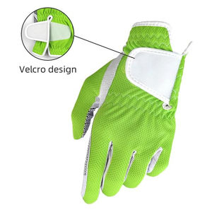 Guantes de Golf de Piel Cabretta Personalizados de Primera Calidad, Unisex, Transpirables, Impermeables, Antideslizantes, con Correa Ajustable, Protección Anti-UV, Deportivos - Product Image 4