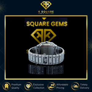 Nouveauté, montre de qualité supérieure, résistante à l'eau, nouvelle montre de luxe en acier inoxydable, cristal saphir, mouvement automatique à quartz, bracelet unisexe - Product Image 5