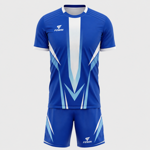 Conjunto de Camiseta de Fútbol Blanca para Hombre F2WIN, Manga Corta, Cuello en V, Transpirable, Cintura Elástica, Uniforme Deportivo de Malla para Todas las Temporadas, Personalizable - Product Image 5