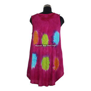 2026 Bohemian Fashion Quality Women Tie Dye Long Maxi <b>Dress</b> Sleeveless <b>Loose</b> Fitted <b>Dress</b> Comfortable Wear Tie Dye Boho <b>Dress</b> - Product Image 3