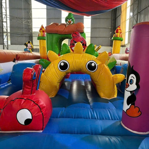 Castillo Hinchable Caterpillar 5m x 10m, Material PVC, Fácil de Instalar, Ideal para Parques de Diversiones, Aplicación para Juegos, Vietnam - Product Image 1