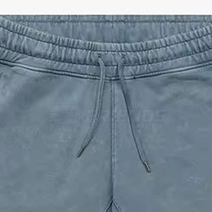 Shorts élégants pour hommes en coton 100% délavé à l'acide, taille mi-haute, coupe décontractée, pour la plage et le style décontracté estival au quotidien - Product Image 6