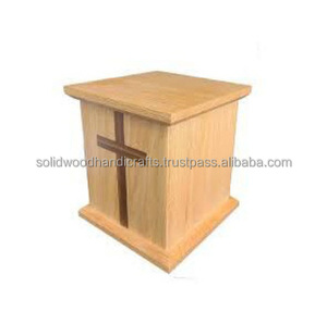 Boîte d'urne en bois faite à la main pour cendres humaines urnes funéraires pour hommes et femmes urnes de haute qualité - Product Image 1