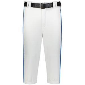 Pantalon de baseball professionnel OEM rouge, couleur unie, respirant, style classique, pour entraînement sportif, avec ceinture et crampons, vente en gros, softball - Product Image 6