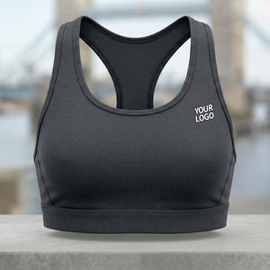 Running Removable Padded <b>Vest</b> Crossover Workout Workout Crop <b>Tops</b> High <b>Support</b> Fitness Yoga Sports Bra for Women - Product Image 2