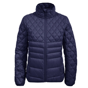 Chaqueta de invierno para hombre con logotipo personalizado, acolchada brillante, impermeable y transpirable. - Product Image 4