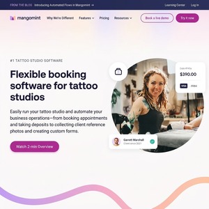 Servicios de Software de Gestión para Estudios de Tatuajes Personalizados: Sistemas Digitales de Reserva de Portafolios de Artistas con Entrega Rápida - Product Image 4
