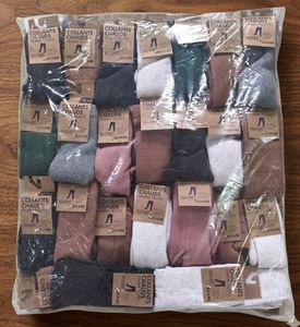 Collants en coton tricotés Stockify MultiBrands pour enfants, couleur unie, décontractés, pour le quotidien printemps-automne - Product Image 2