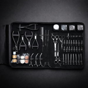 Kit de Pinzas para Extensiones de Cabello de Acero Inoxidable de Marca Privada al por Mayor, Herramientas de Peinado de Alta Calidad con Agarre Fuerte, Logotipo Personalizado A+ - Product Image 3
