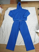 Ensemble de survêtement unisexe ample avec logo personnalisé, sweat à capuche oversize et pantalon de jogging, vêtements d'hiver décontractés, streetwear, sportswear, fabricant de vêtements en molleton