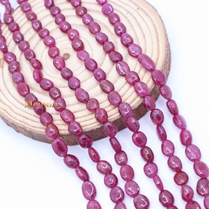 Luxury 6 Layered Natural <b>Ruby</b> Red Cabochon Beads GIA Certified 866CT Spiritual Necklace Women Handmade Fashion Jewelry - Product Image 6