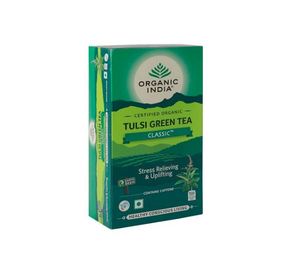 Organic India <b>Tulsi</b> Green <b>Tea</b> Classic 100 Teabags - Product Image 3