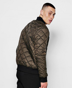 Compre Chaquetas de Moda Personalizadas al por Mayor de Alta Calidad con Logotipo, Chaqueta Bomber para Hombre con Cuello de Piel y Forro Polar 2026 - Product Image 2