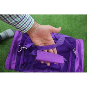 Custom Purple Sports Duffel Bag Athletic Team Travel Gym Equipment <b>Training</b> Bag - Product Image 6