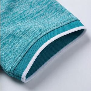 เสื้อเชิ้ตผู้หญิงสั่งทำสีพิเศษเพื่อการส่งเสริมการขาย ผ้าซาตินคุณภาพสูง แขนสั้น คอทรงโอ ปักโลโก้ตามสั่ง - Product Image 6