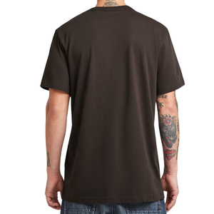 Camiseta de Manga Corta con Cuello Redondo para Hombre, Camiseta Informal Estampada con Cuello Acanalado, 220g, Transpirable, Ropa al por Mayor, Uso Diario Básico - Product Image 2
