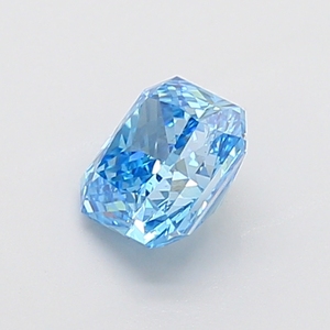 Diamant bleu fantaisie vif de 1,41 ct, cultivé en laboratoire, taille carrée coussin modifiée, clarté VS2, finition EX, diamant bleu en vrac, fournisseur en gros - Product Image 4