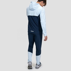 Men's Windbreaker Tracksuit Set Full <b>Zip</b> <b>Hooded</b> Jacket Jogging Pants Quick Dry Sportswear Nylon Tracksuit Set - Product Image 6