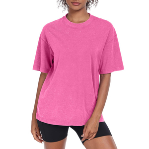 Camisetas Oversize para Mujer al por Mayor, Tejido de Alta Calidad, Personalizables, con Hombros Caídos, Ropa Urbana - Product Image 3