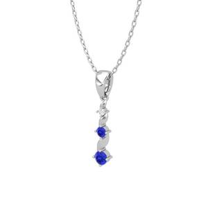 Collier pendentif en tanzanite naturelle, bijou de naissance de décembre pour femme, pierre précieuse bleue, cadeau élégant - Product Image 2