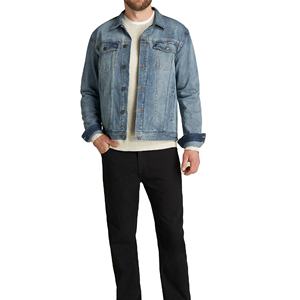 Veste en jean streetwear personnalisée tendance pour homme, idéale pour l'hiver et les activités de plein air – MADE BY HAIDIII SPORTS 2026 - Product Image 1