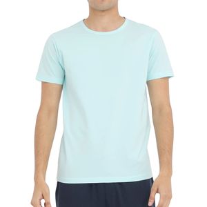 เสื้อยืดคอกลมผู้ชายแบบเรียบ น้ำหนักเบา แขนสั้น สวมใส่สบาย เหมาะสำหรับใส่ทุกวัน สไตล์ลำลอง เสื้อพื้นฐานสำหรับฤดูร้อน - Product Image 3