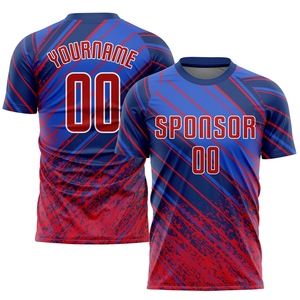 ขายส่งโดยตรงจาก OMMIZ INDUSTRY ชุดฟุตบอลแบบ sublimation สีฟ้าดำแบบกำหนดเอง - Product Image 5