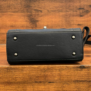 2025 Wholesale New Fashion Women Full Grain Leather Crossbody Bag High Quality Luxury Design Genuine Leather Shoulder Handle Bag - Product Image 5