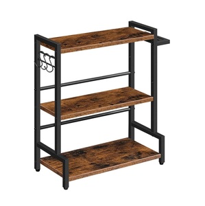 Decorative Metal <b>Spice</b> Rack Built for Arranging Herbs Seasonings and Kitchen Essentials with Durable Elegant Functionality - Product Image 6