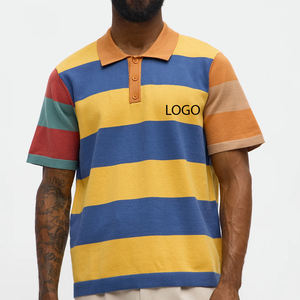 Diseño minimalista para ropa de exterior moderna y servicio de diseño a granel/OEM, camiseta para hombre con diseño elegante y bloques de color. - Product Image 1