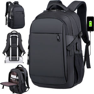 Tactical <b>Nylon</b> <b>Backpack</b> Large Capacity Multi-Functional Unisex Softback Style Waterproof Zipper Closure Gray Black Custom LOGO - Product Image 5