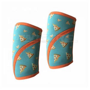 Genouillères de musculation Power pour l'entraînement aux squats, avec design personnalisé, genouillères de compression pour le soutien du genou - Product Image 6