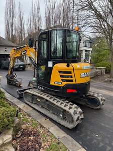 Vente flash : Mini-excavatrice compacte Sany SY50U 5 tonnes, conçue pour la rénovation de maisons et les travaux de terrassement, à faible consommation de carburant - Product Image 1