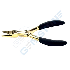 Alicate Profesional de Acero Inoxidable de 2 Orificios para Extensiones de Cabello, Cerrador de Microperlas de 5.5 Pulgadas, Herramienta de Engarzado para Micro Anillos, Uso Comercial Dorado - Product Image 6