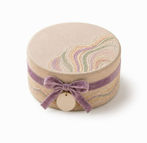 Custom logo Small Velvet Bow Embroidered Round <b>Sweet</b> Chocolate Gift <b>Box</b> Dessert Pastry Dates <b>Box</b> Packaging Luxury for Chocolate - Product Image 4