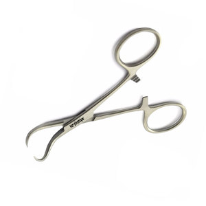 Pinza para Toallas Backhaus de 9 cm, Instrumento Quirúrgico de Acero Inoxidable para un Manejo Seguro de Tejidos y Drapeado en Odontología - Product Image 6