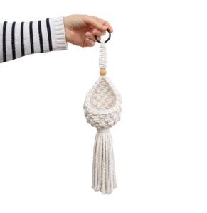 <b>Hanging</b> <b>Basket</b> Customized Macrame Plant Hanger for <b>Wall</b> and Window Hangers for Scarves Ceramic Vase House Decoration - Product Image 1