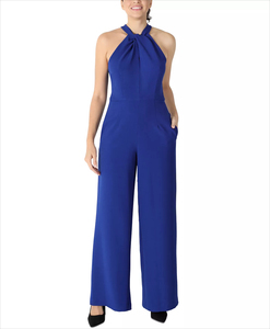 Combinaison boutonnée pour femme, manches courtes, tenue tendance, vêtement moderne une pièce, coupe confortable pour les occasions décontractées et les week-ends - Product Image 6