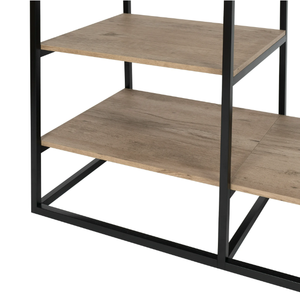 Estante Superior para Ropa, Exhibidor de Acero al Carbono para Comercios, Moderno, Cuadrado, para Tiendas, Dispensarios, Impermeable, Ligero, Duradero, 75CM - Product Image 4