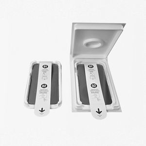 Custom Tempered Glass Packages for Cellphones Anti-scratch HD Tempered Glass Screen <b>Protector</b> Film Packaging Paper Box - Product Image 3