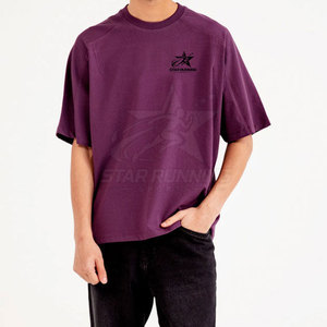 Camiseta de Verano para Hombre, Personalizada con Logotipo, 100% Algodón, Corte Holgado, Transpirable, Talla Grande, en Oferta Online - Product Image 4