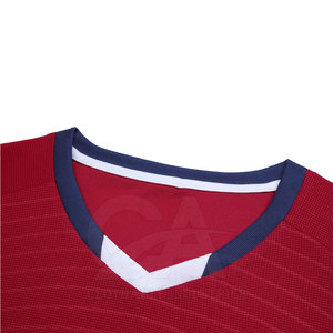Maillot de football en tissu uni pour hommes, maillot de football très populaire, personnalisez votre propre logo - Product Image 3