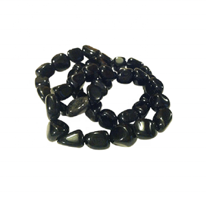 Pulsera de cristal de obsidiana negra para hombres y mujeres, brazalete de meditación de energía, joyería de piedras preciosas naturales, regalo - Product Image 3