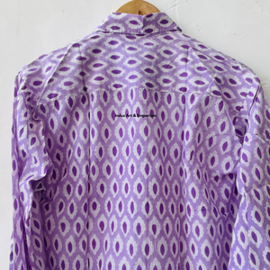 เสื้อเชิ้ตพิมพ์ลายดอกไม้สำหรับผู้หญิง สไตล์ลำลอง ผ้าฝ้ายเนื้อนุ่ม คอปกติดกระดุม ระบายอากาศได้ดี เหมาะสำหรับฤดูร้อน สีแดงขาว ลดราคา - Product Image 5