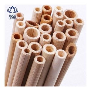 Pajitas de Bambú Reutilizables para Bebidas Frías y Calientes, Ideales para Cafés y Restaurantes, ¡EN OFERTA! - Product Image 4