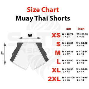 Pantalones Cortos de Artes Marciales Mixtas (MMA), Muay Thai, Boxeo y Karate Unisex para Adultos, Personalizables, Elásticos, 100% Poliéster, Ligeros y Transpirables - Product Image 4